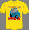 De Pickney Dem Innah De Car T-Shirt (Yellow)